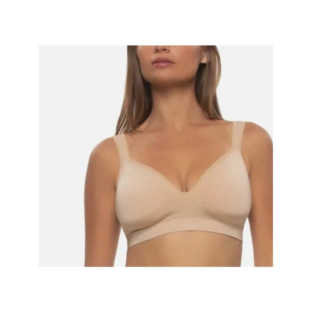 NWT Felina Women's S Black & Nude Adaptive Cup Wire-Free